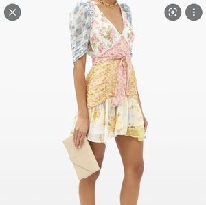Cottage Core Floral Mini Dress